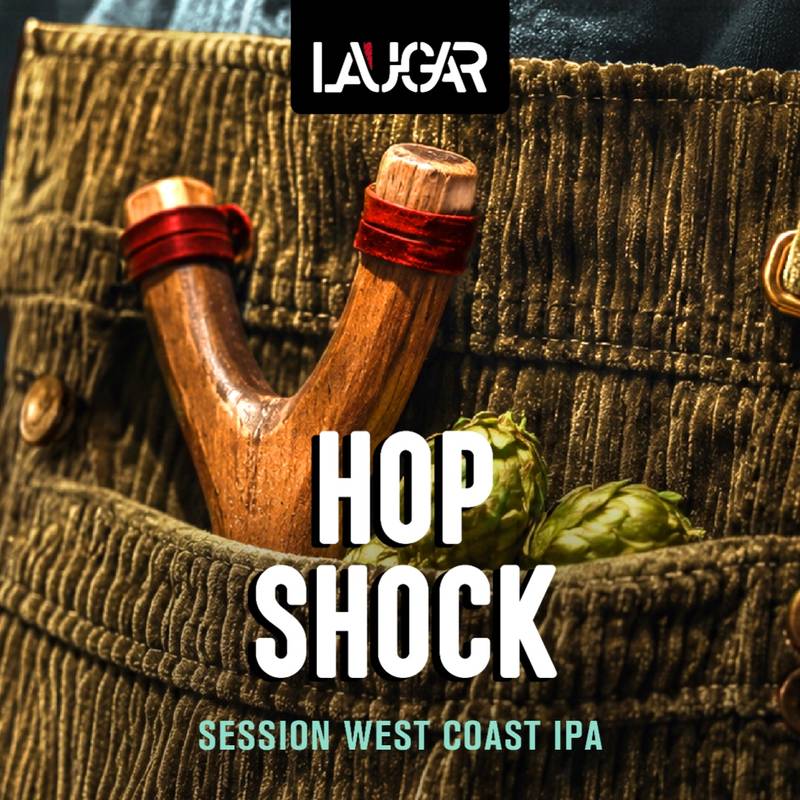 HOP SHOCK etiqueta